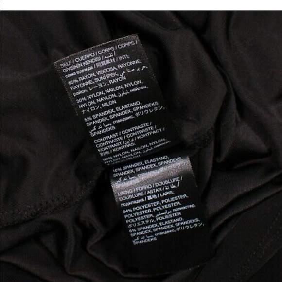 Bebe Black Cap Sleeve Mesh Cut Out Bodycon Mini Party Dress Size Small - Picture 7 of 9